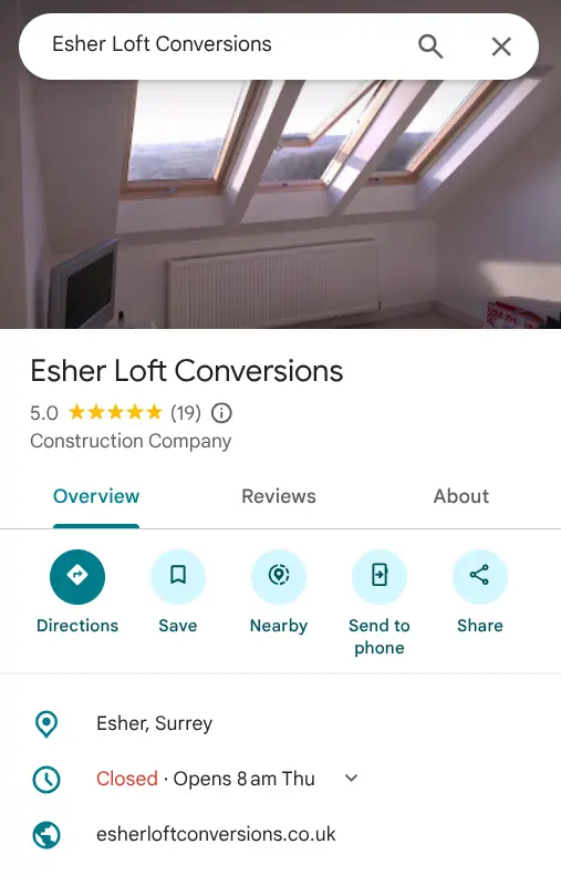 loft conversions esher reviews